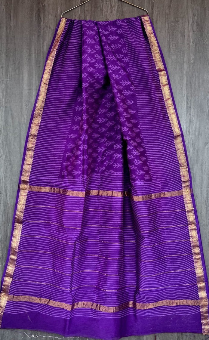 A81- Purple Maheswari