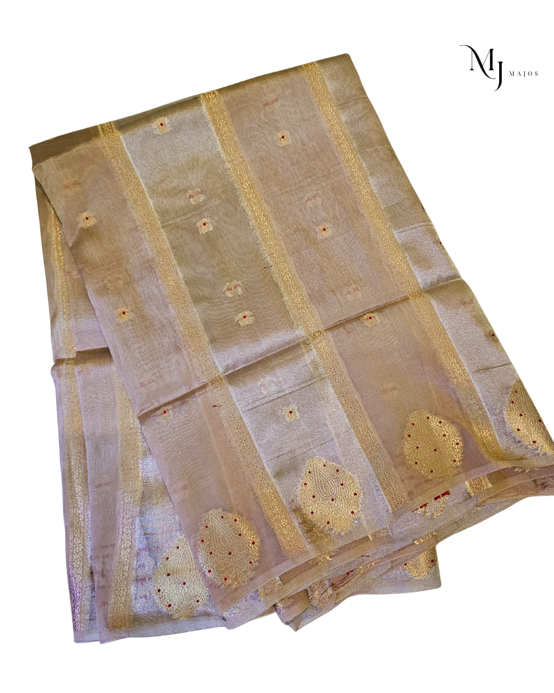 Semi raw mango tissue saree