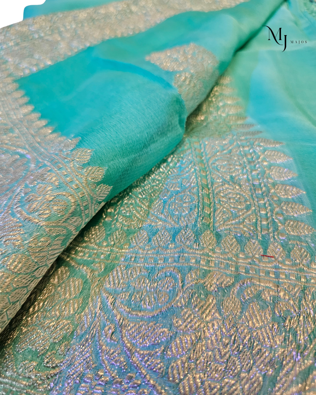 Pure Khaddi Shiffon Saree