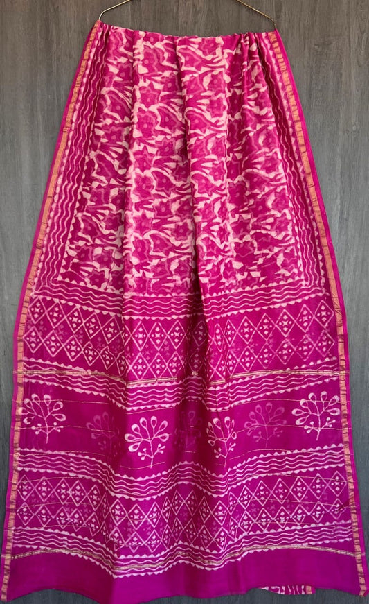 A103- Pink Chanderi